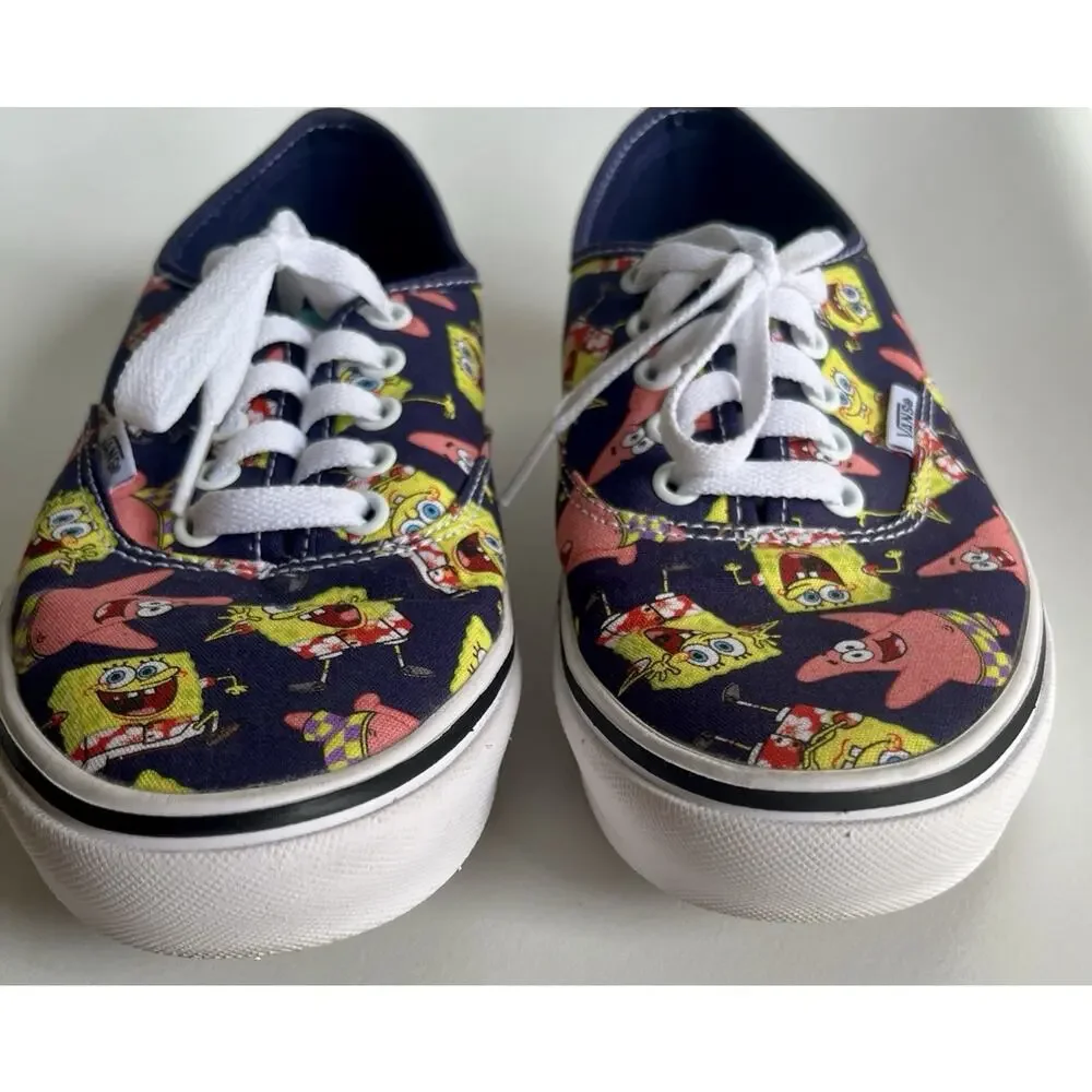 Vans x SpongeBob AlohaBob ComfyCush Sneakers W8 M6.5 Limited Collab Patrick Star - Picture 10 of 11